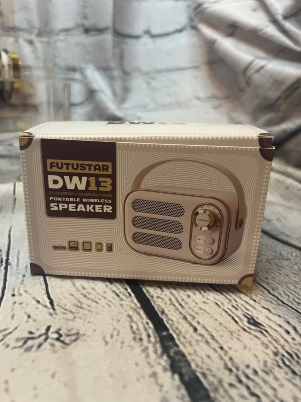 DW13 Portable Wireless Speaker - Cream